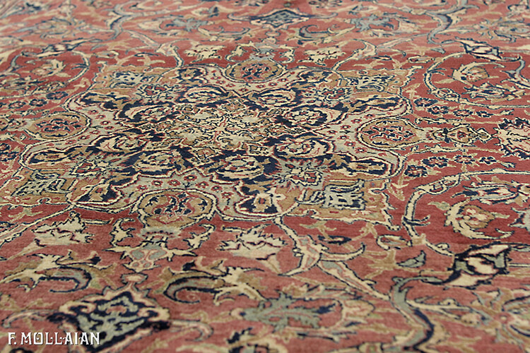 Antique Persian Nain Tudeshk Rug n°:70653822